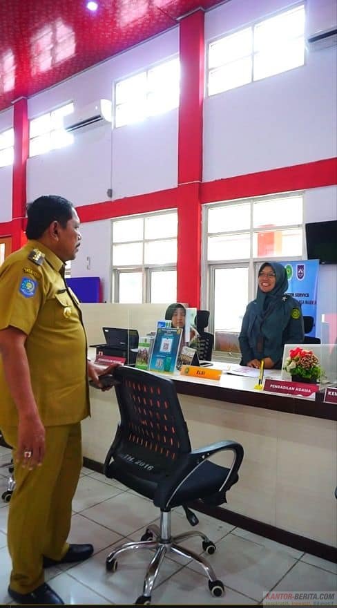 Bupati BU Sidak MPP, Pastikan Kesiapan Pelayanan Publik