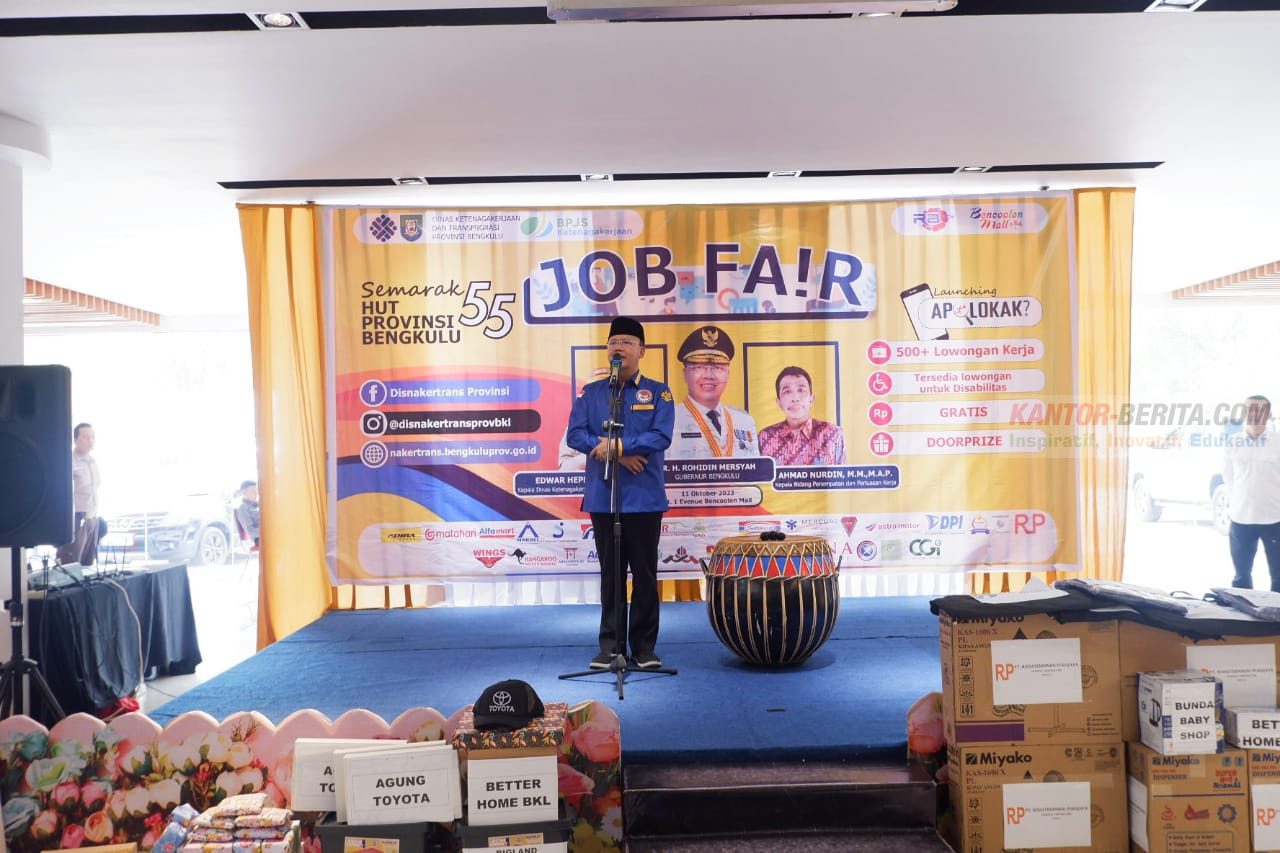 Gubernur Bengkulu Rohidin Mersyah