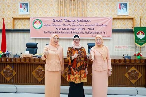 Sertijab Dharma Wanita Provinsi Bengkulu