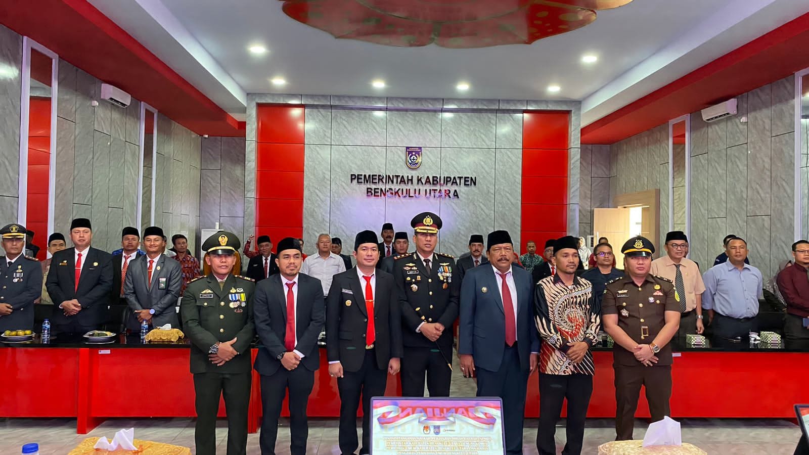 Penandatanganan NPHD Bengkulu Utara