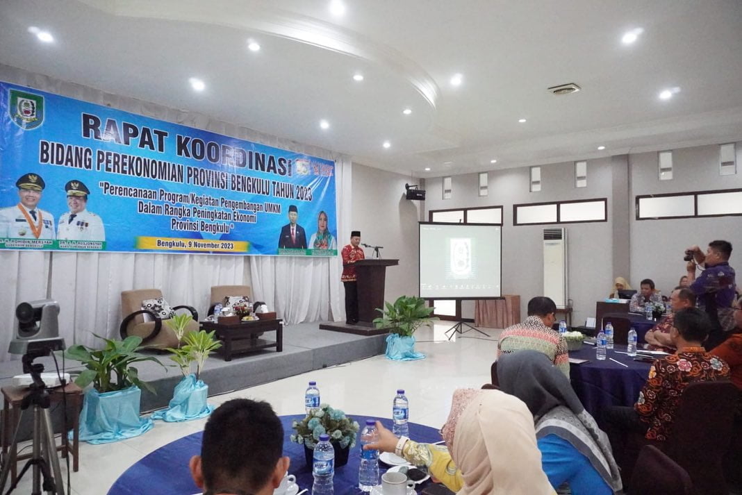 Rapat Koordinasi Perekonomian Bengkulu 2023