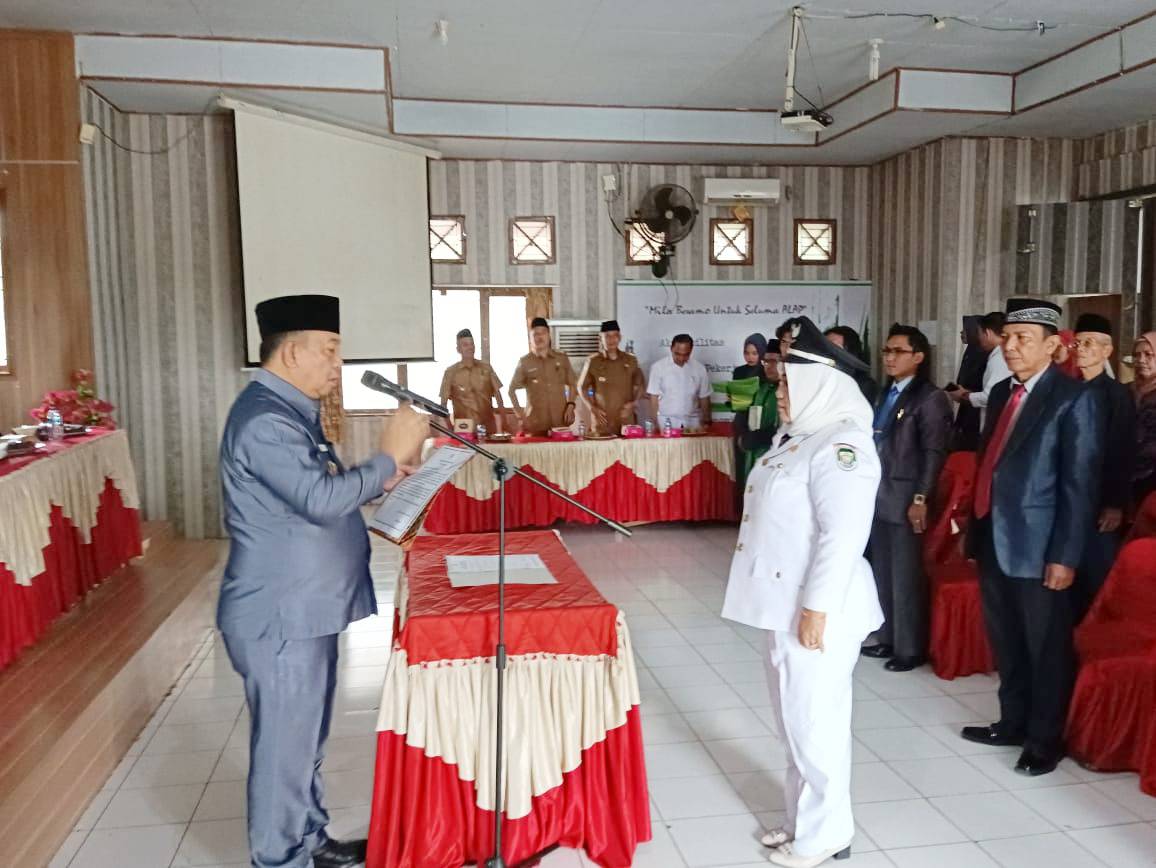 Pelantikan Kepala Desa Suban