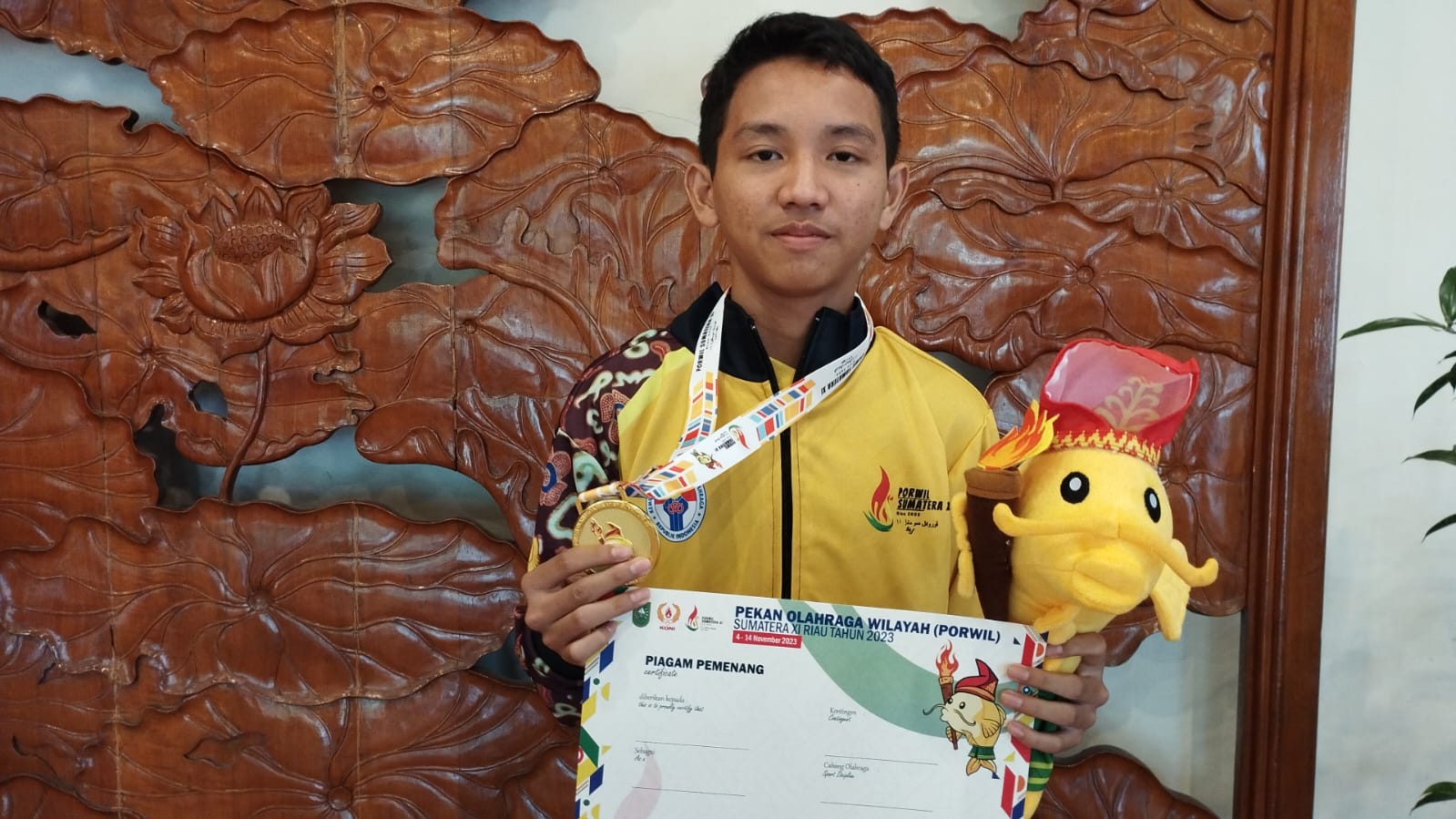 Medali Emas Cabor Catur PORWIL XI Sumatera