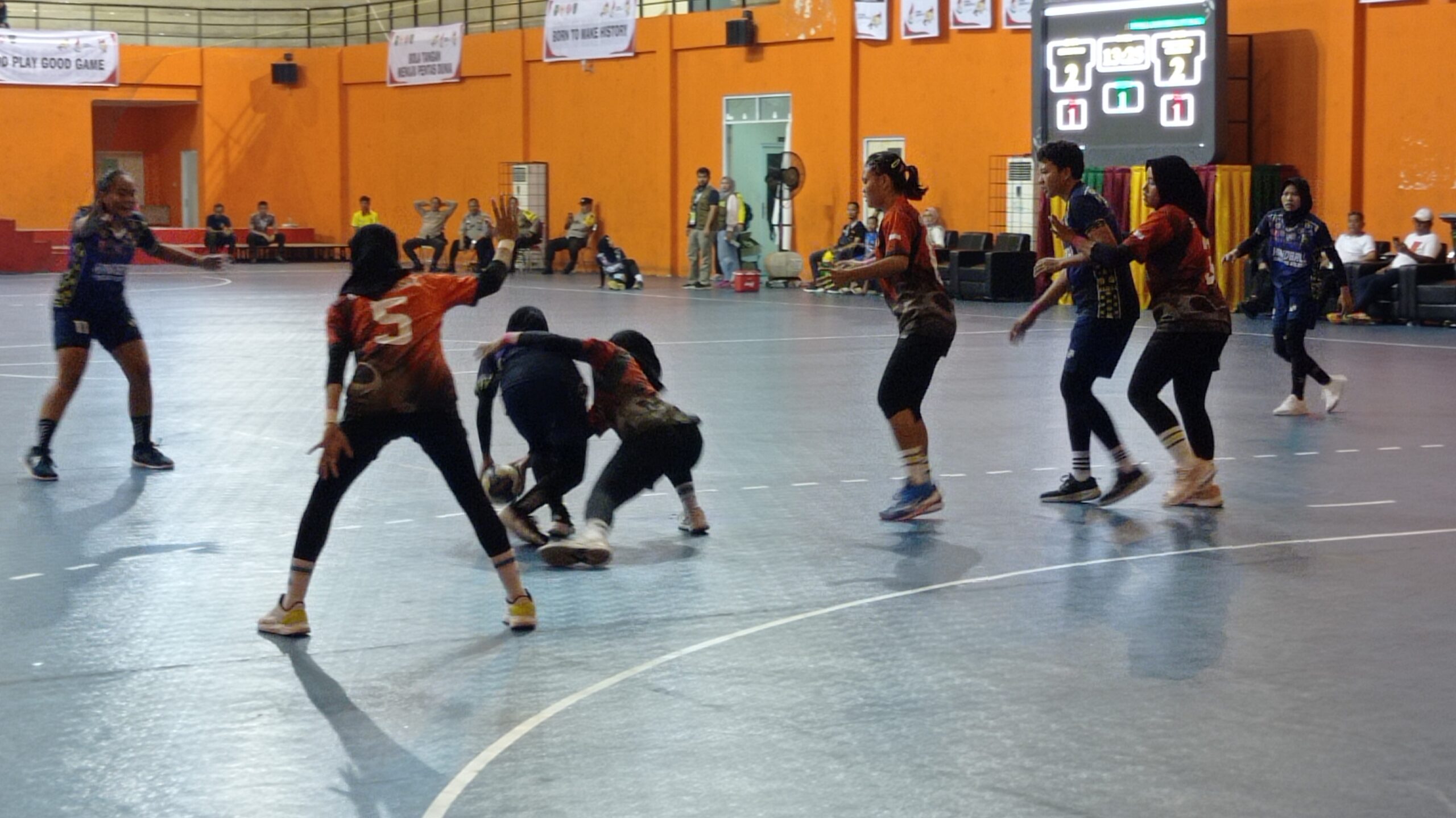 cabor bola tangan putri Bengkulu