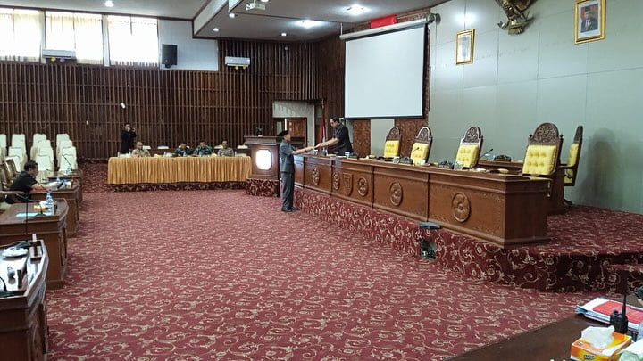 Rapat Paripurna DPRD Provinsi Bengkulu