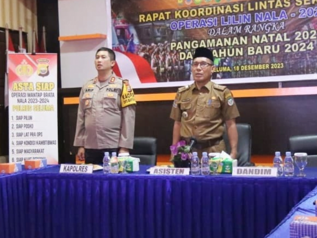 Rapat Koordinasi Operasi Lilin Nala 2023
