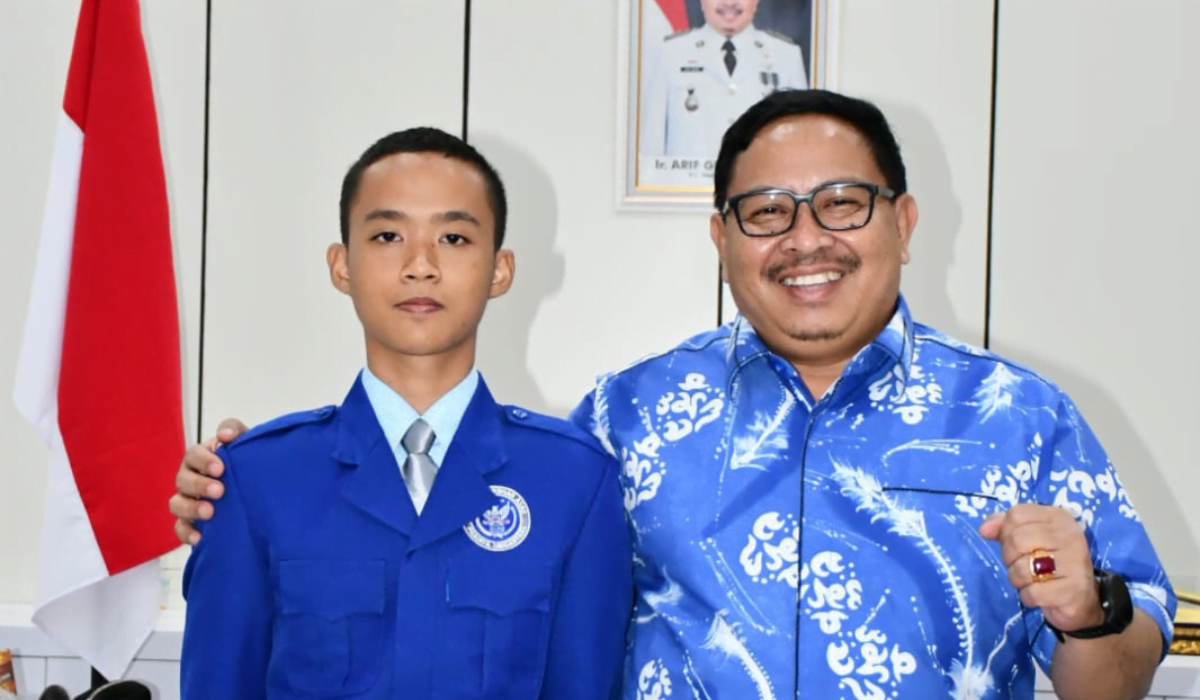 Kevin Adrian dan Pj Walikota Bengkulu