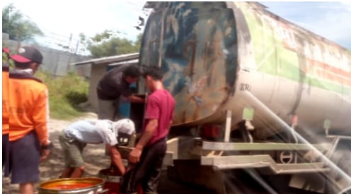 Penampungan CPO ilegal