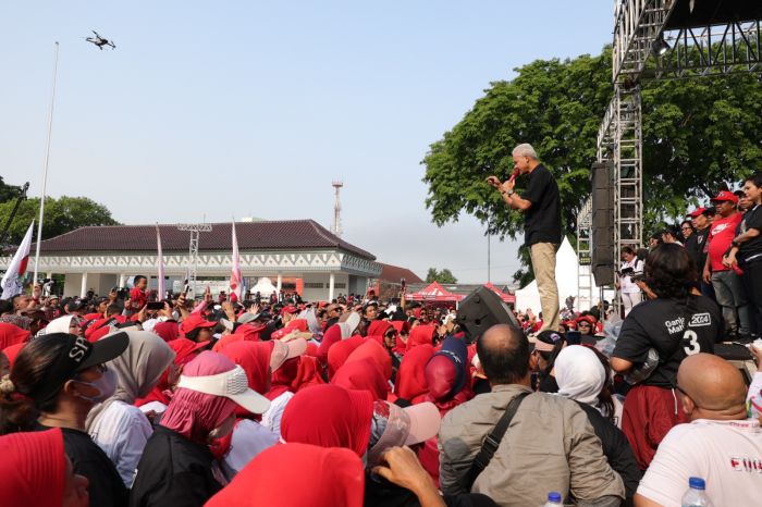 Ganjar Pranowo di Bekasi