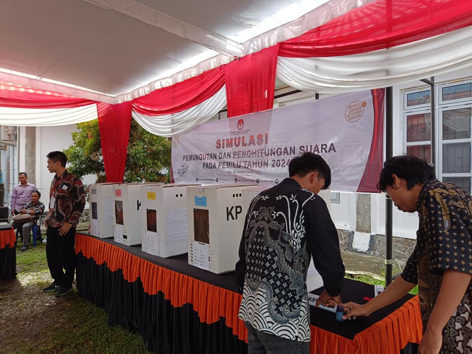 Simulasi Pemilu 2024 Seluma