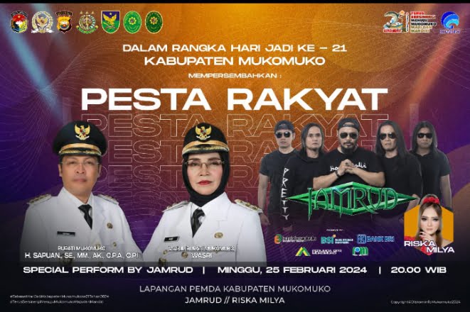 HUT ke-21 Kabupaten Mukomuko