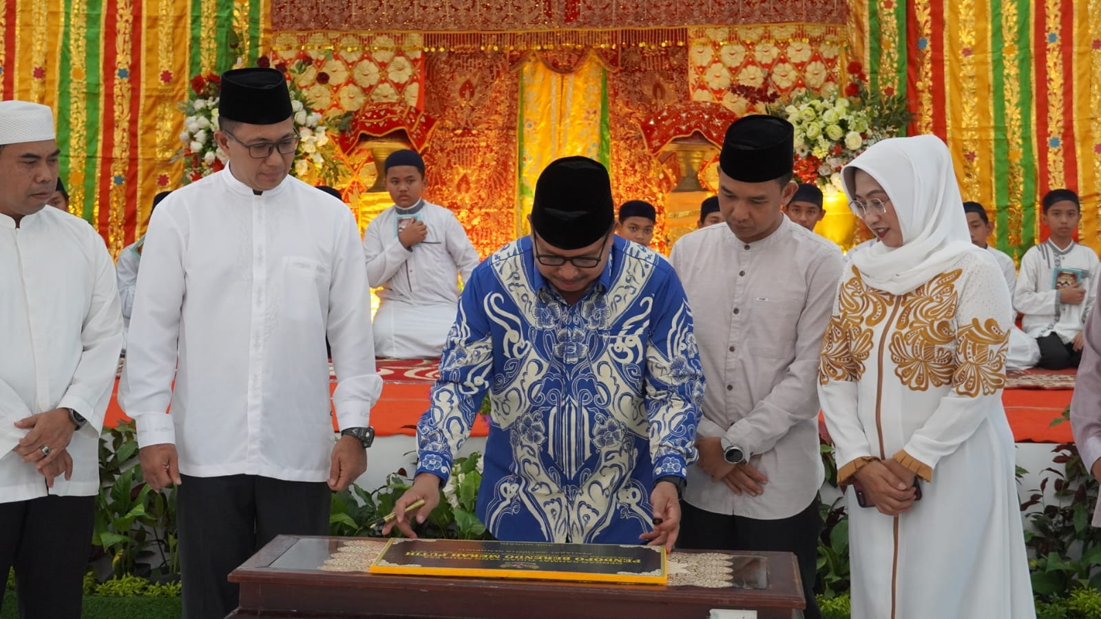 Peresmian Pendopo Merah Putih