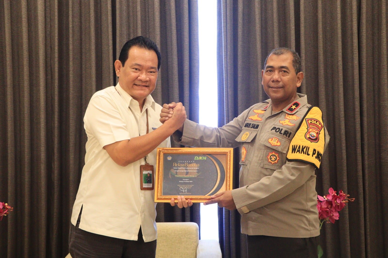 Polda Bengkulu dan KPKNL