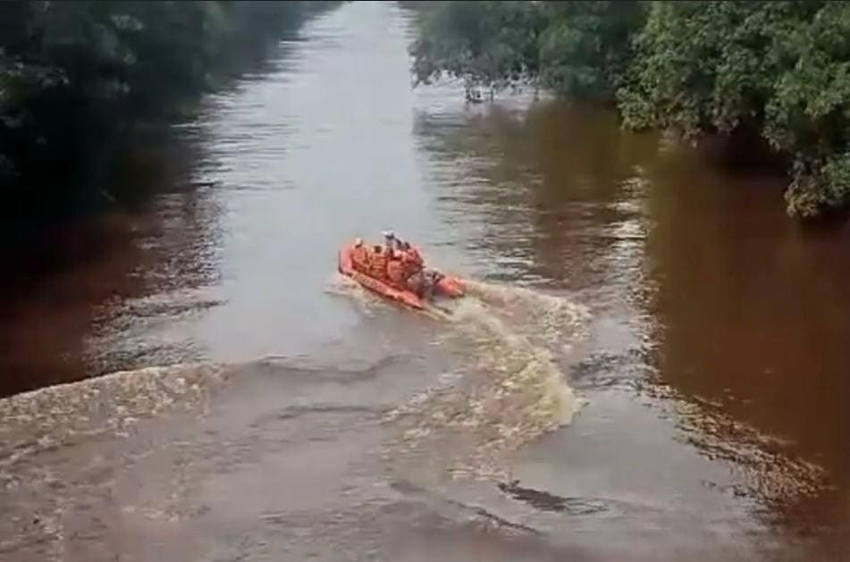 Pencarian ASN Hilang Sungai Batang Selaut