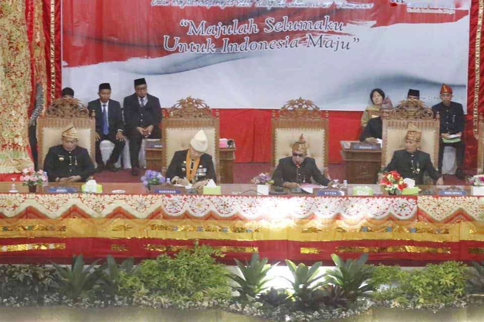 Rapat Paripurna HUT Kabupaten Seluma ke-21