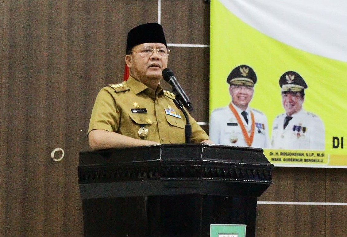 Gubernur Bengkulu Rohidin Mersyah