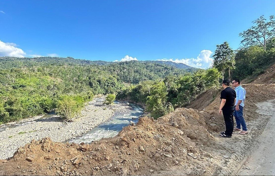 Penanganan permanen jalan Curup - Lebong