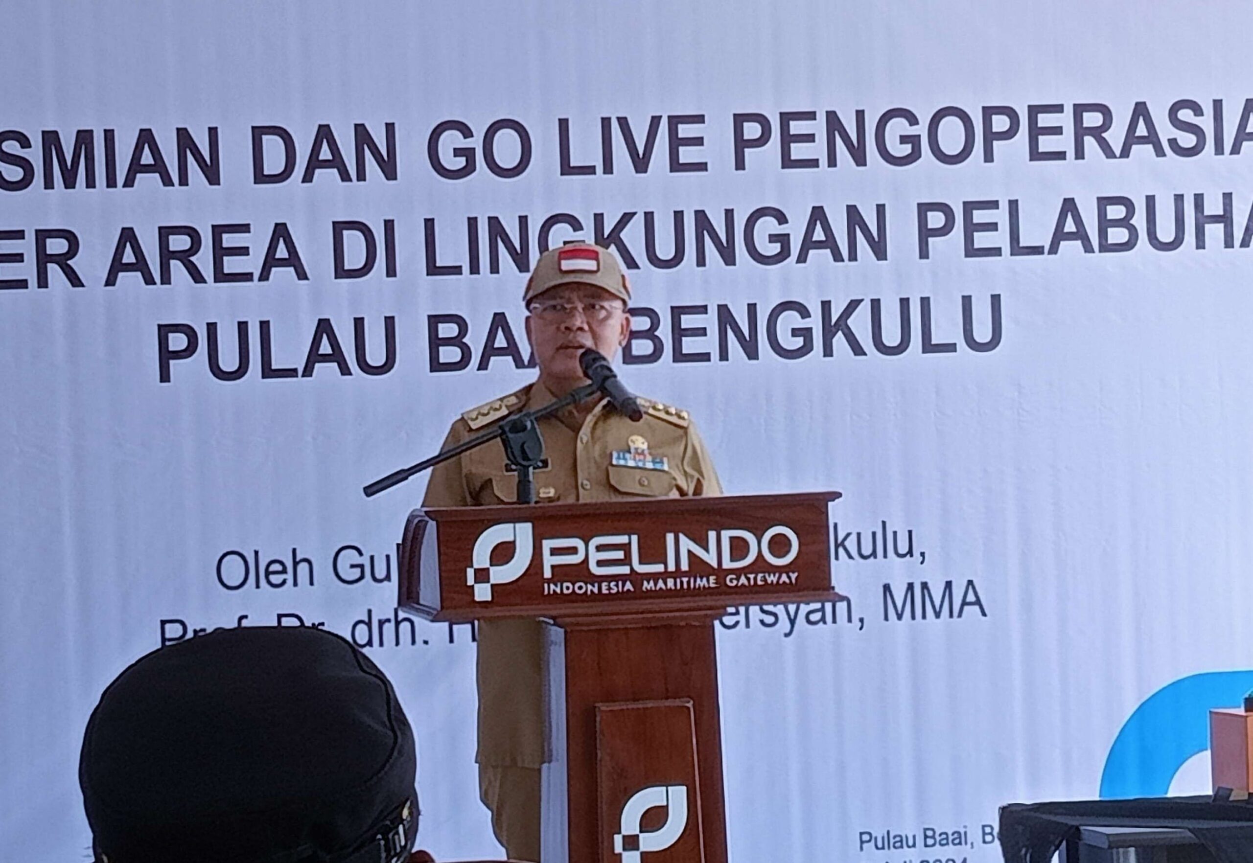 Tanggul Pelabuhan Pulau Baai