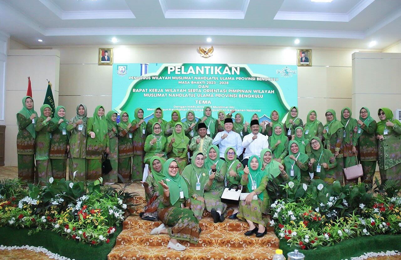 Pelantikan Muslimat NU Bengkulu