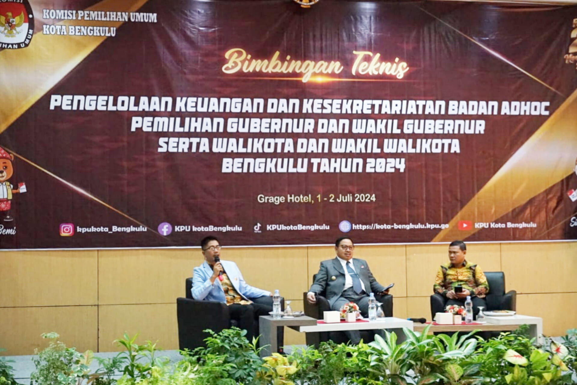 Bimtek Pengelolaan Keuangan Pilkada