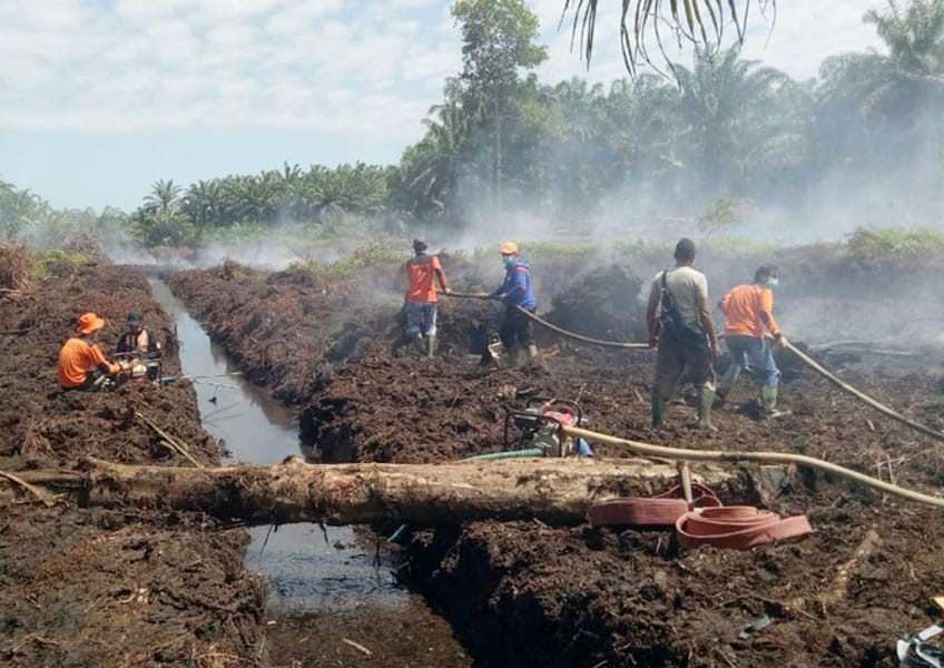 Kapolres Mukomuko Tegas Larang Pembukaan Lahan Gambut dengan Pembakaran