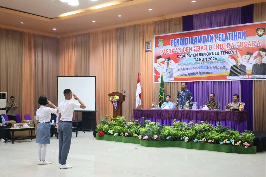 Diklat Paskibraka Bengkulu Tengah 2024