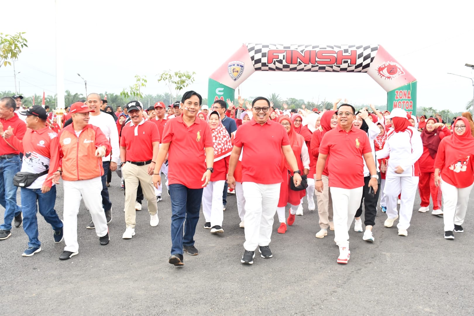 Jalan santai HUT RI ke-79 Bengkulu