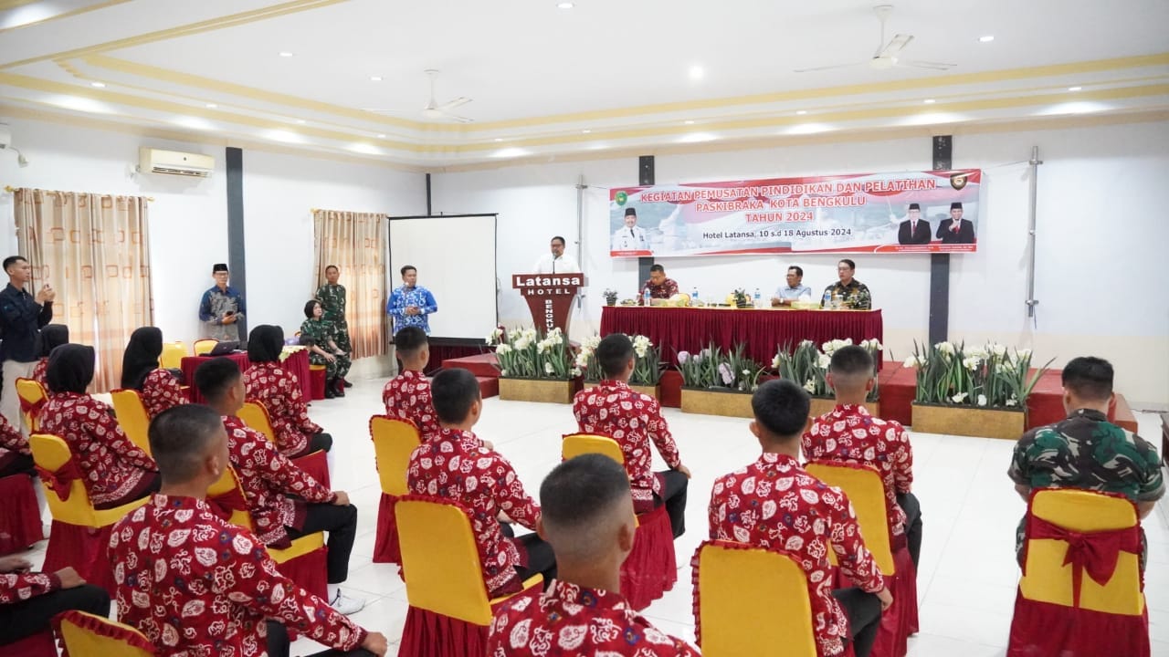 Pemusatan Pelatihan Paskibraka Bengkulu