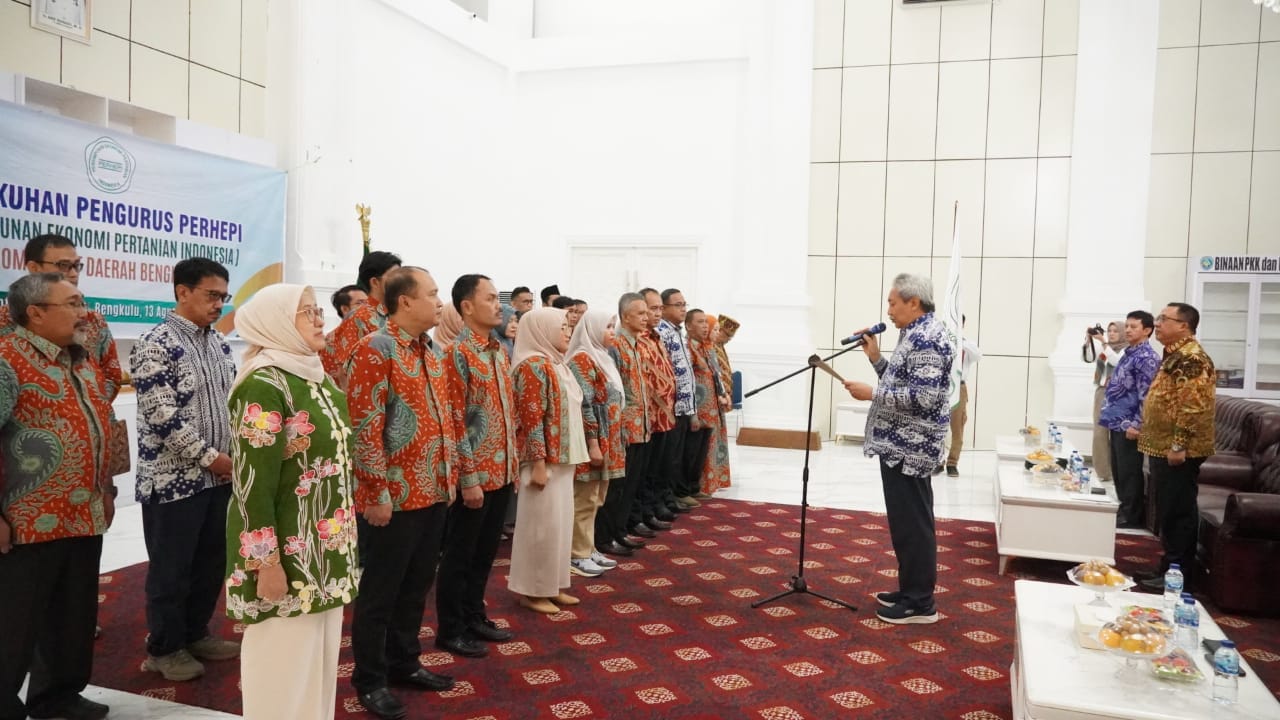 Pelantikan PERHEPI Bengkulu 2024