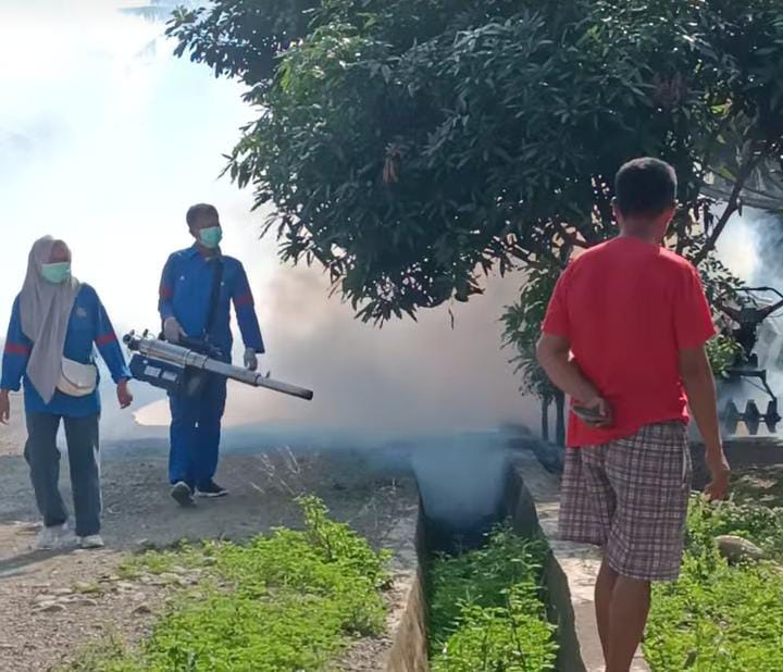 fogging Desa Darat Sawah