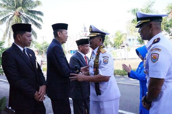sertijab Komandan Lanal Bengkulu