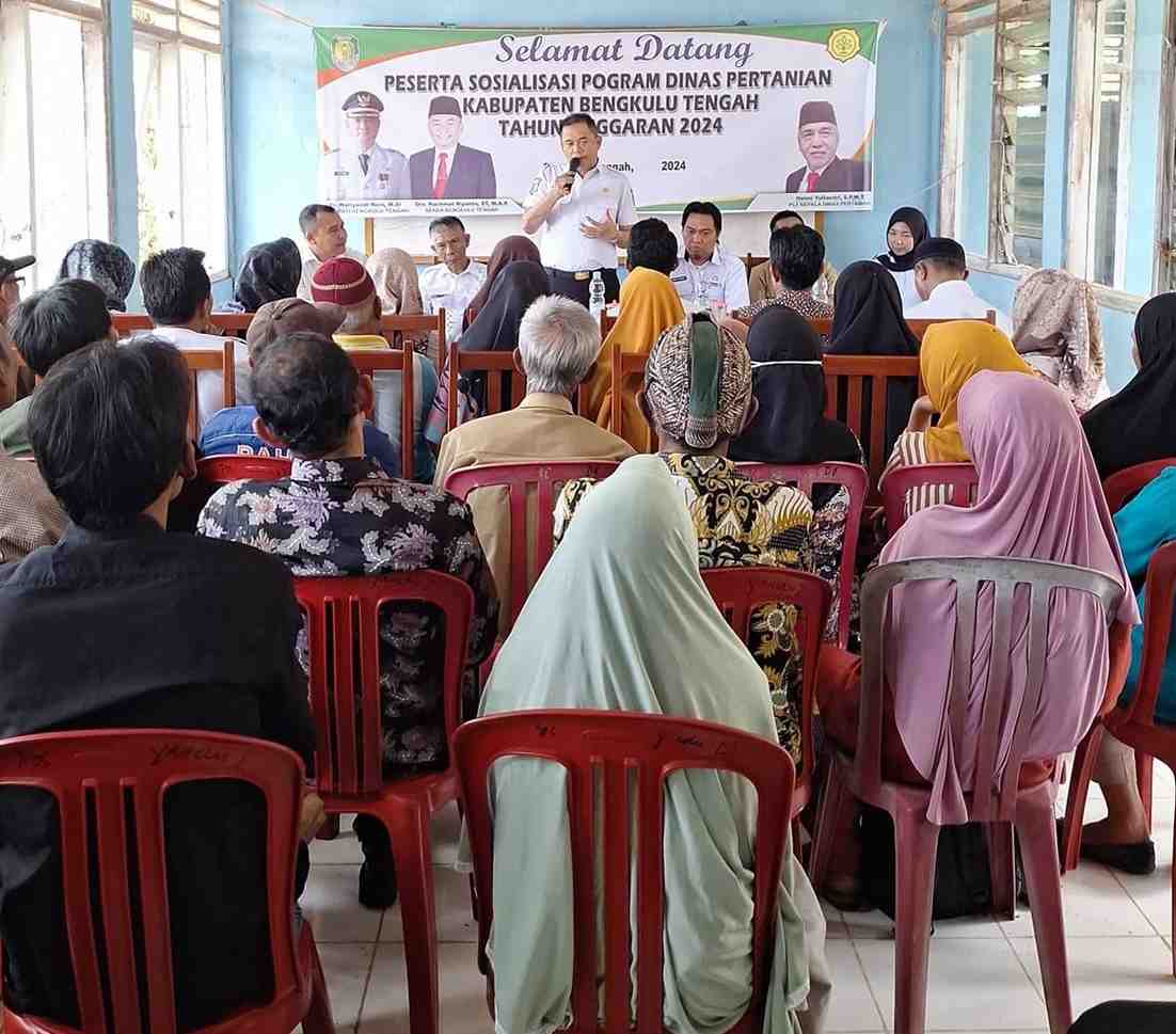 Bantuan pompa air Kabupaten Bengkulu Tengah