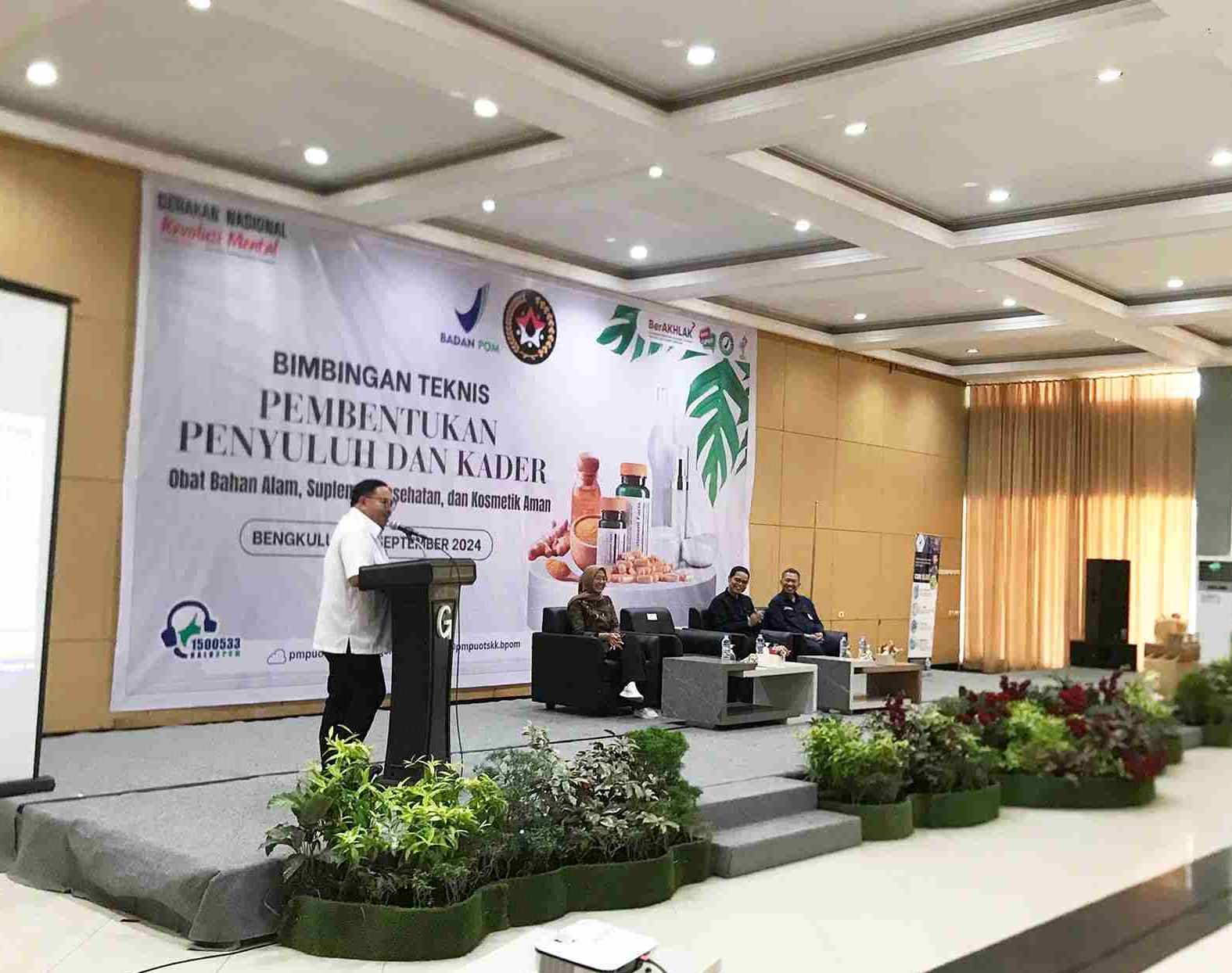 Bimtek kader BPOM Bengkulu