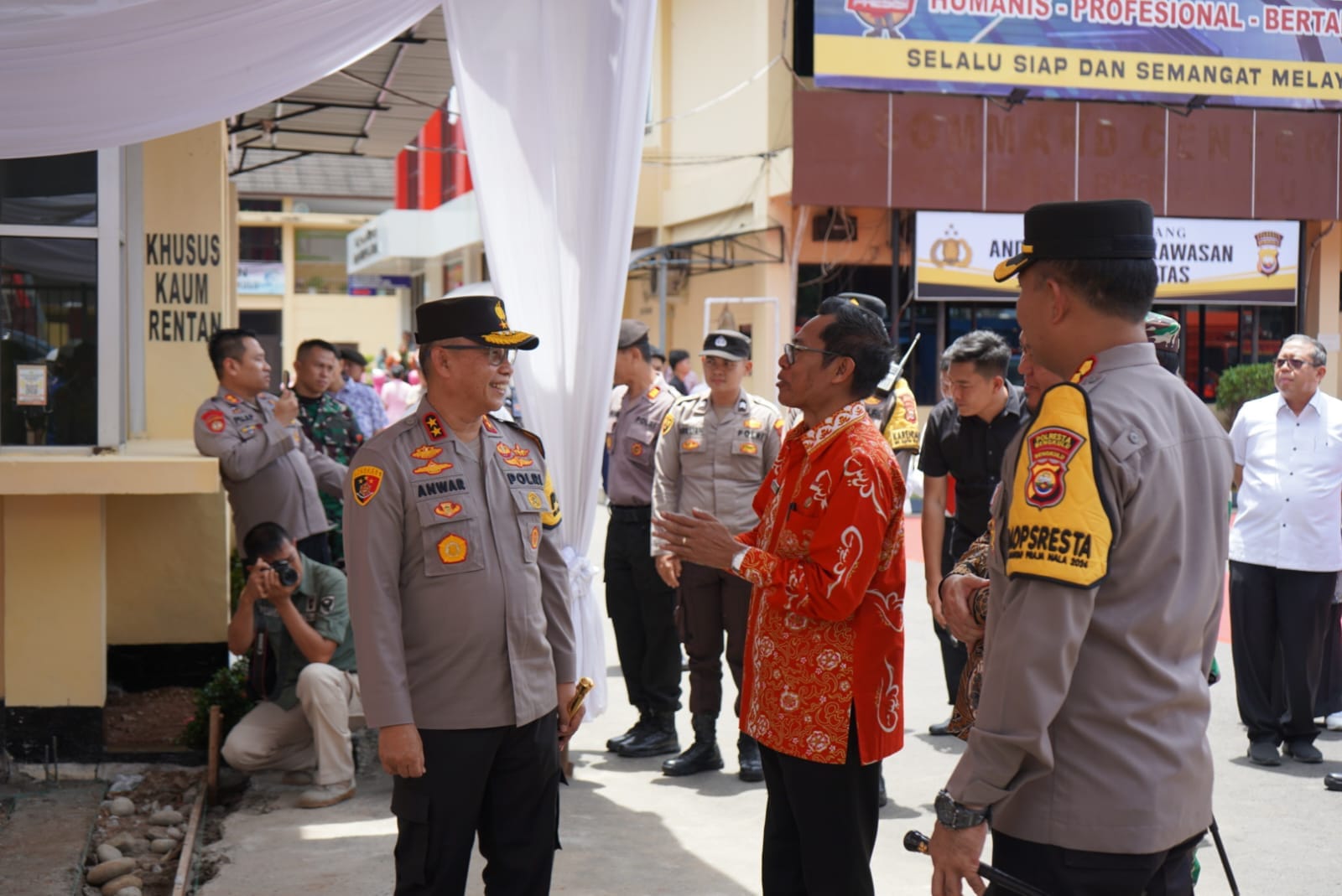 Kapolda Bengkulu kunjungan kerja Polresta