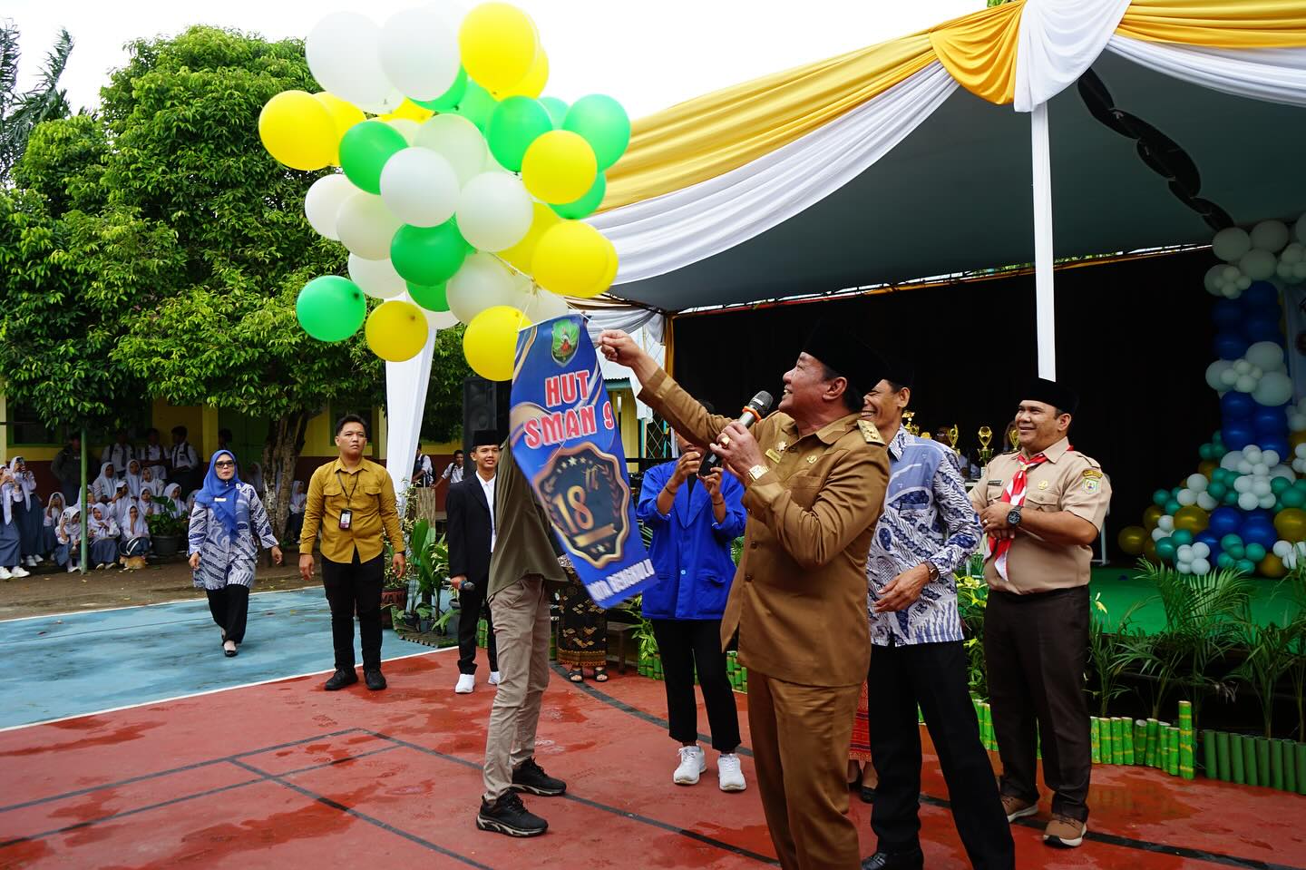 HUT SMKN 9 Kota Bengkulu ke-18