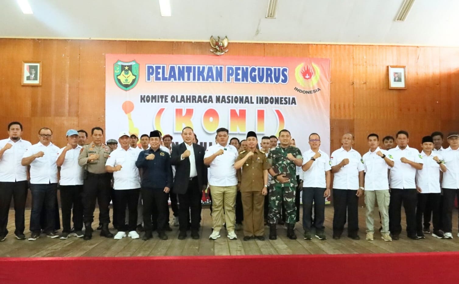 Pelantikan pengurus KONI Bengkulu Selatan 2024
