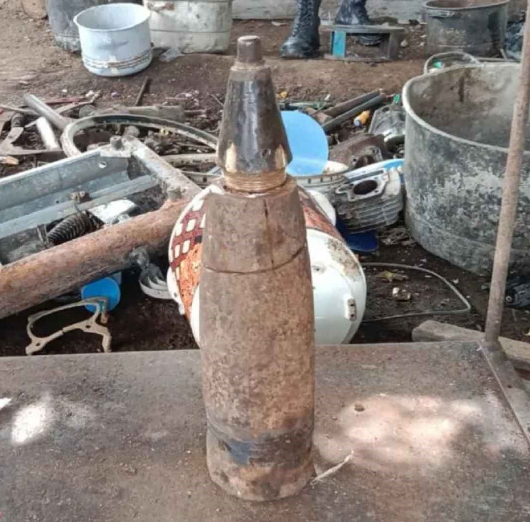 Penemuan mortir aktif Mukomuko