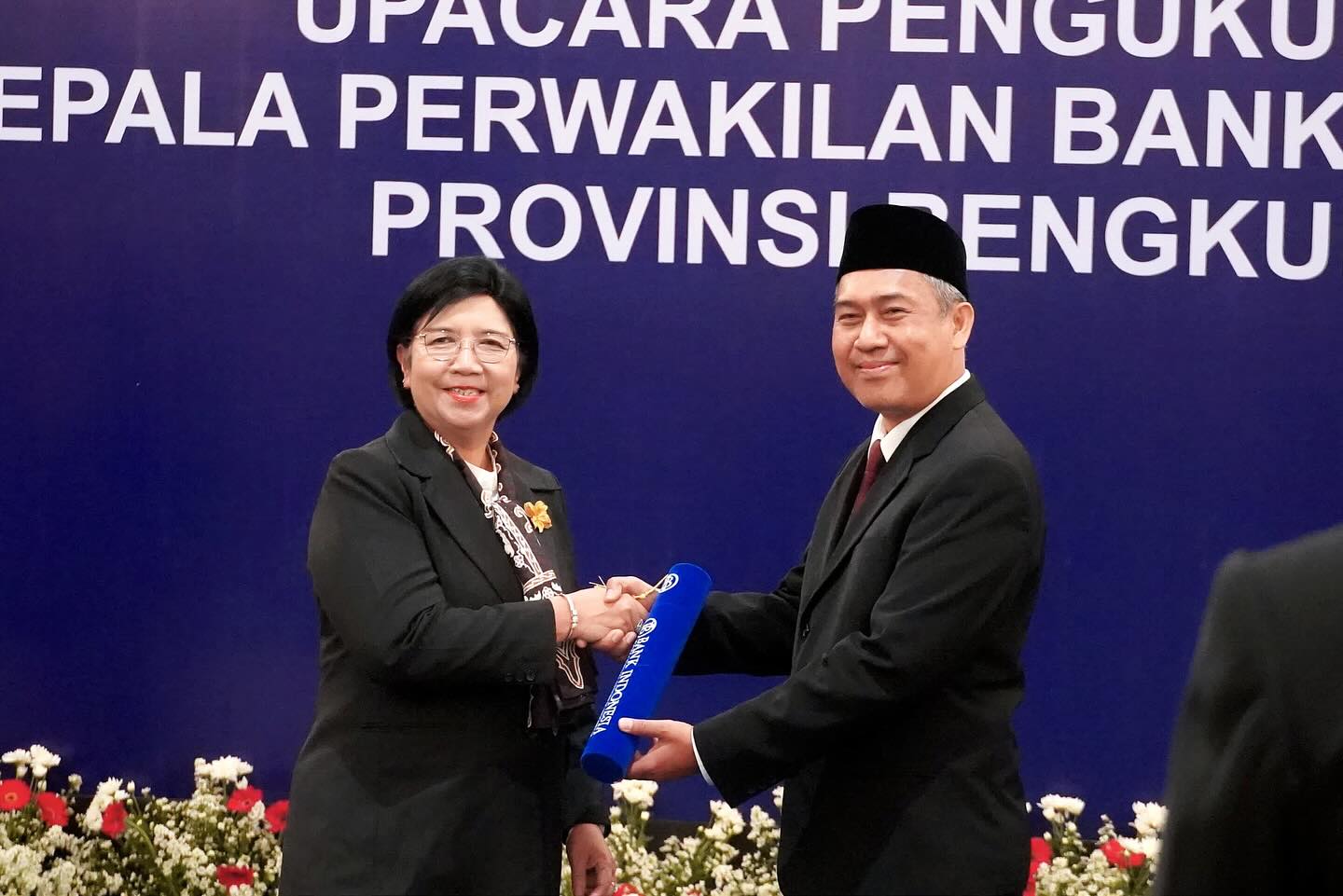 Pengukuhan Kepala BI Bengkulu