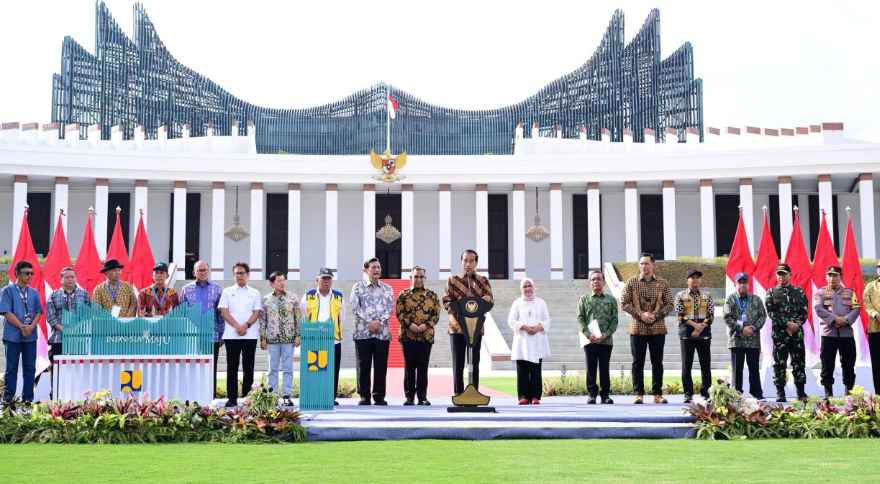 Peresmian Istana Negara di IKN