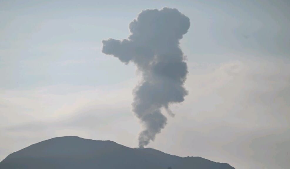 Erupsi Gunung Ibu 2024