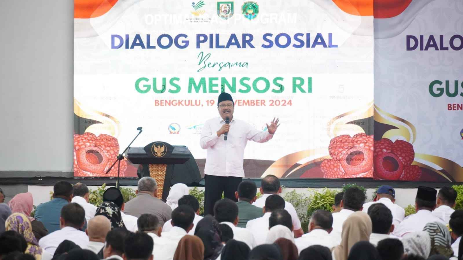 Mensos Gus Ipul di Bengkulu