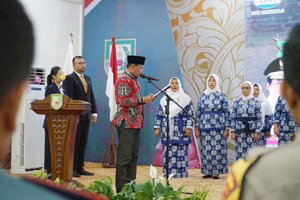 Pelantikan DPD APJI Bengkulu 2024