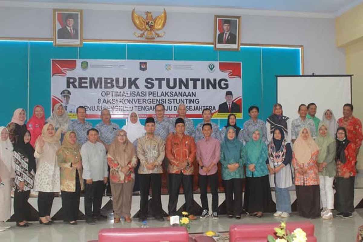 Rembuk stunting Bengkulu Tengah