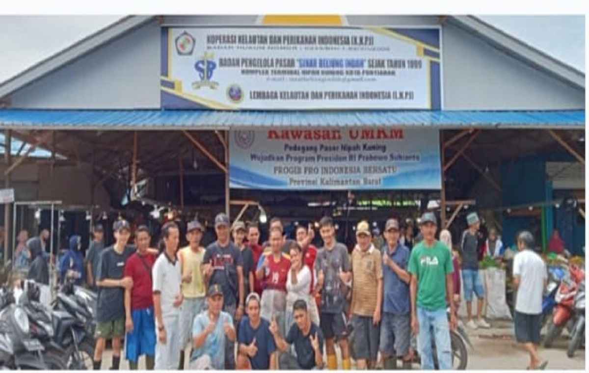 Pasar Nipah Kuning Pontianak
