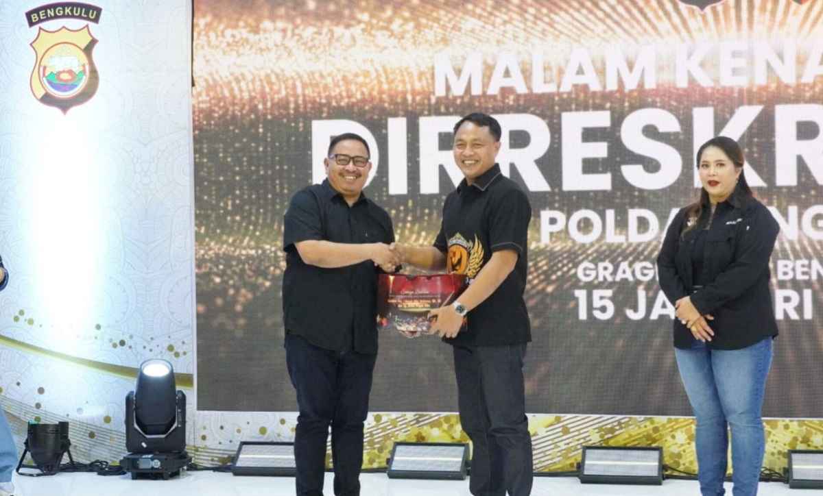 Kenal pamit Dirreskrimsus Polda Bengkulu