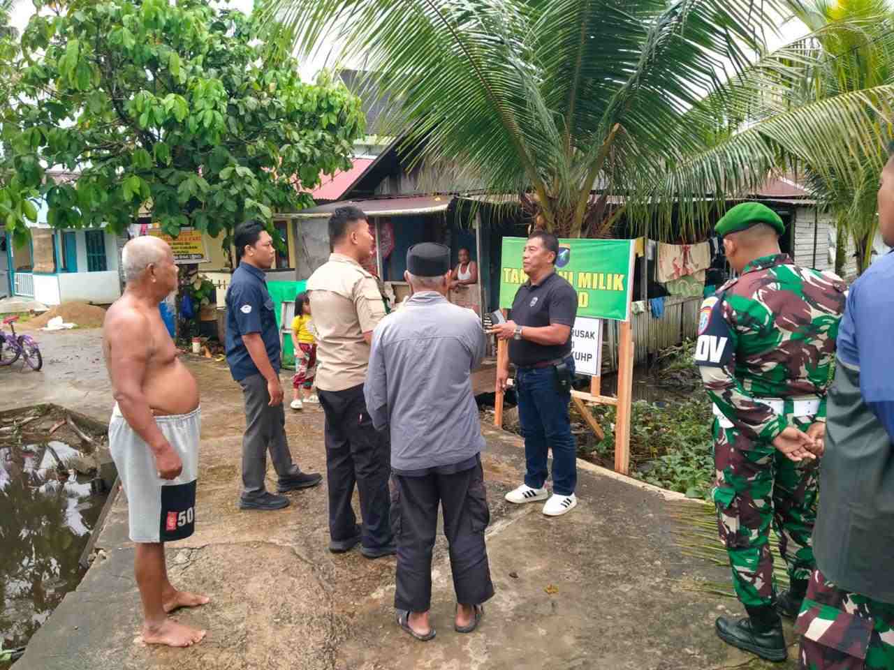 Penertiban Bangunan Liar Kodam XIITanjungpura