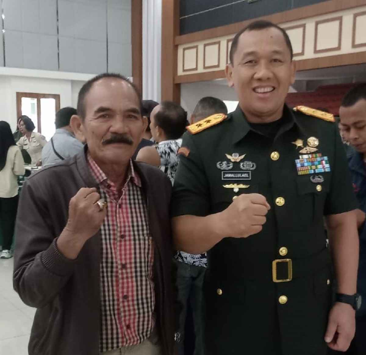 Silaturahmi Pangdam XIITanjungpura dan media