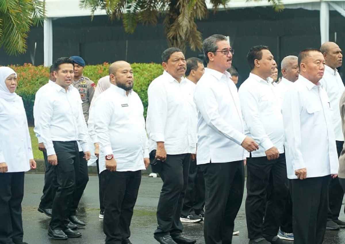 Gladi Bersih Pelantikan Gubernur