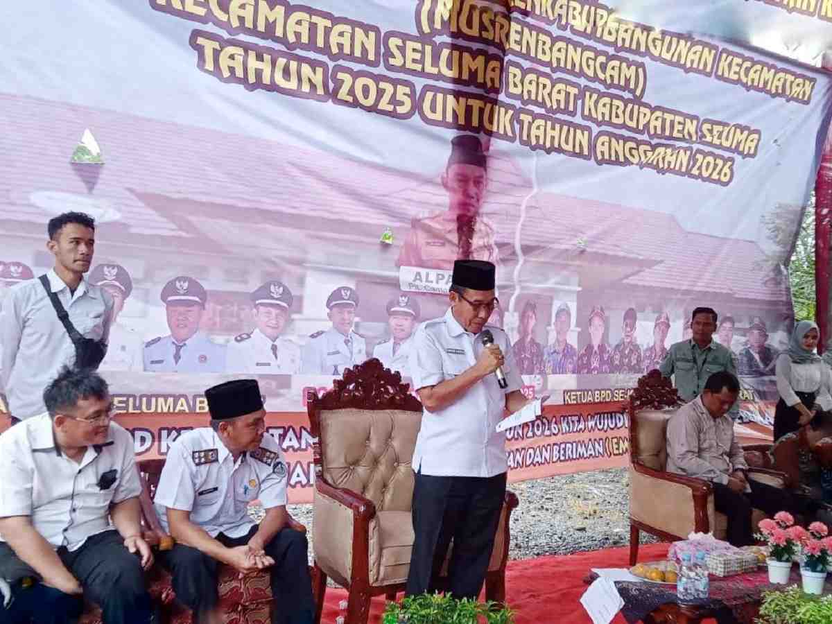 Musrenbang Kecamatan Seluma Barat 2025