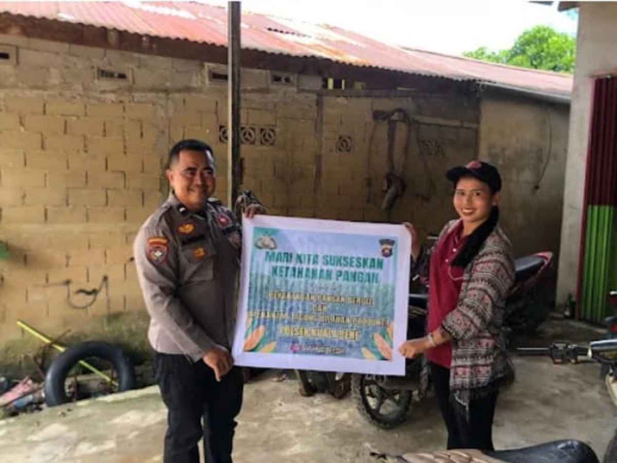 Ketahanan Pangan Nasional Polres Landak